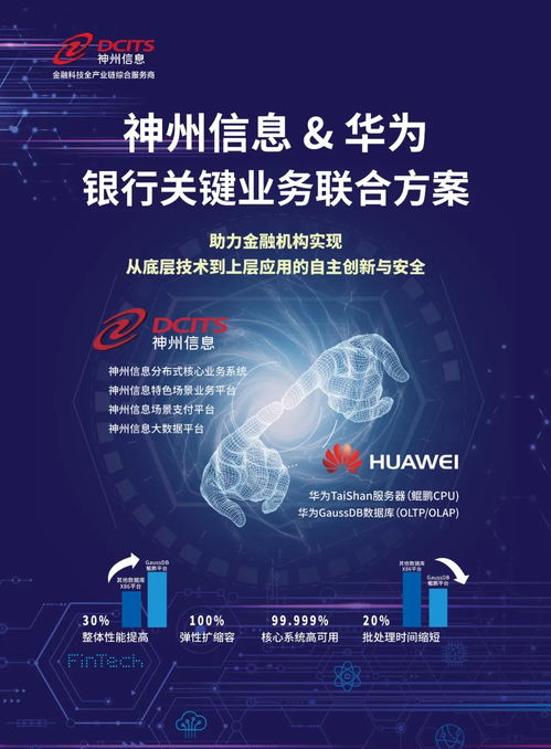 神州信息金融科技產品系列丨金融信創 神州信息 華為系列聯合方案